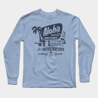 Aloha Motel hula Long Sleeve T-Shirt